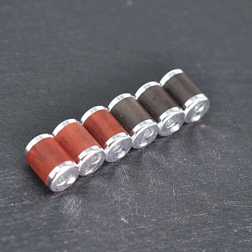 Bộ chia cáp tai nghe từ 1 đến 2 bằng gỗ DIY