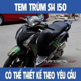 Tem Trùm Sh Monster đẹp - Đổi màu theo yêu cầu