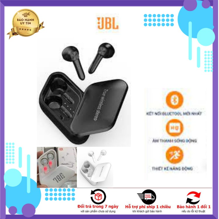 Tai Nghe Bluetooth JBL Pro Cao Cấp🌈Chống ồn🌈3 Micro🌈Pin 20H - Bảo Hành 6 Tháng