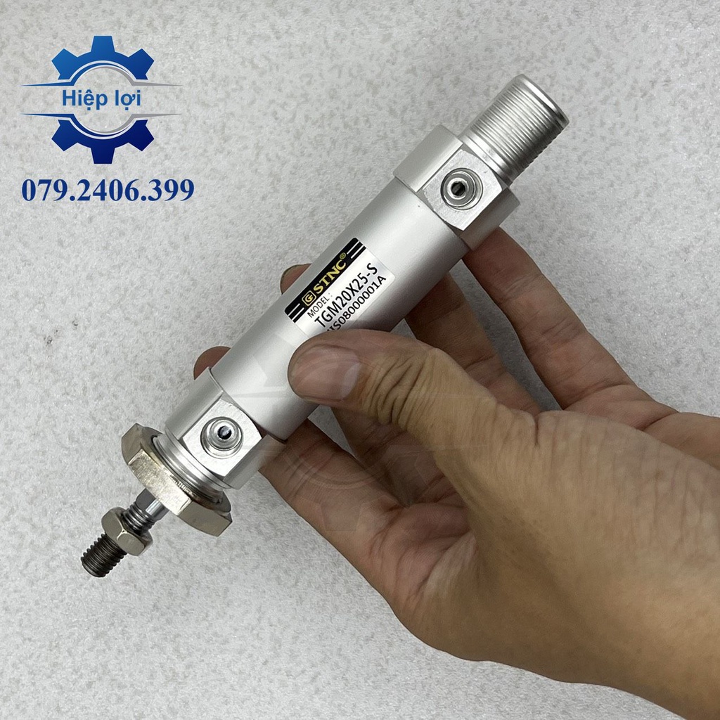 Xi lanh tròn khí nén TGM20/25/32/40 - xy lanh khí nén tròn