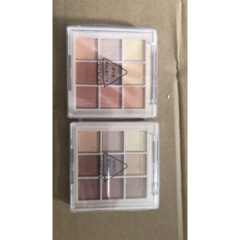 Bảng Mắt 9 Ô Cacalas Tông Màu Nâu Cam Đất Siêu HOTTREND ( Phiên bản mới Cacalas) | BigBuy360 - bigbuy360.vn