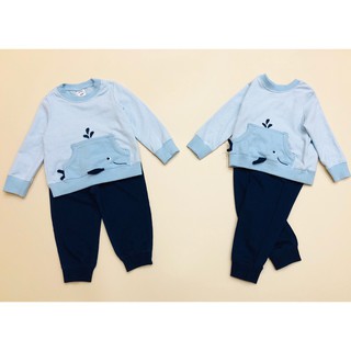 Bộ nỉ da cá bé trai Carter’s dư xịn