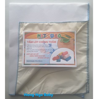 Tấm lót chống thấm cho bé sơ sinh (30 x 30cm, Mầu ngẫu nhiên) Giặt được bằng máy giặt - Gia dụng Phước Hòa