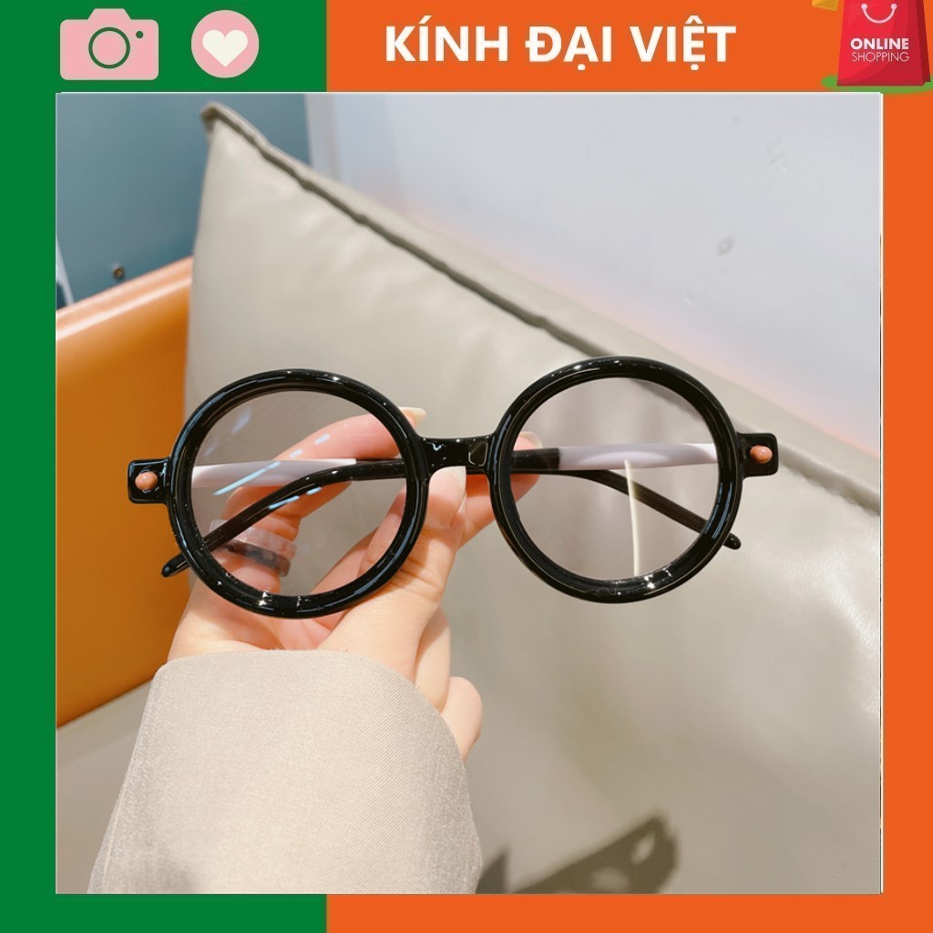 Kính mắt tròn nam nữ KUBORAUM  phụ kiện QUÀ TẶNG đẹp thời trang