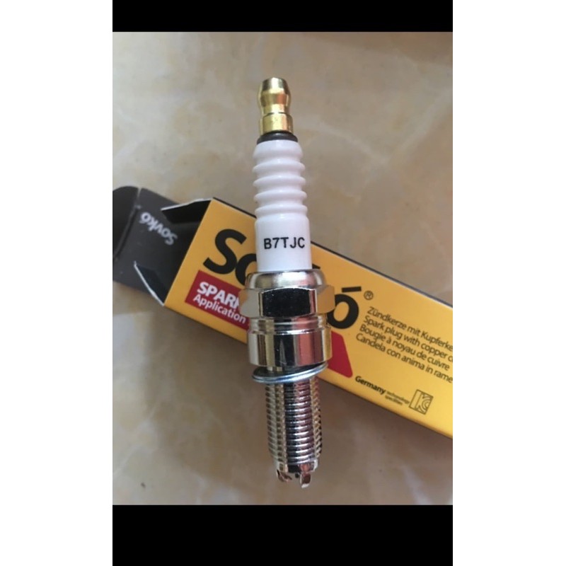 Bugi Sovko 3 chấu B6TJC chân dài , A6 chân ngắn chính hãng