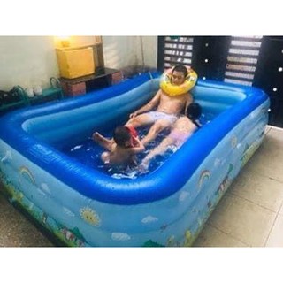bể  bơi 3 tầng 2m1