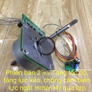 Motor brushless/động cơ không chổi than chế quạt công nghiệp phiên bản 2- 48w chống ngắt quá lực