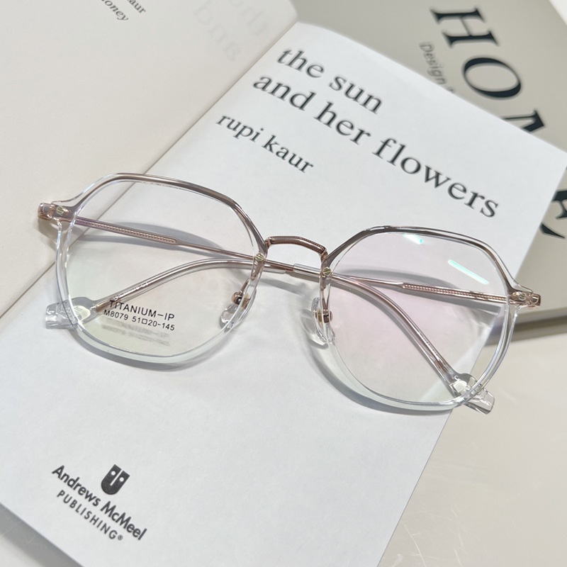 Kính TR90 Gọng Vuông Chống Bức Xạ Phong Cách Retro Thời Trang Cho Nữ