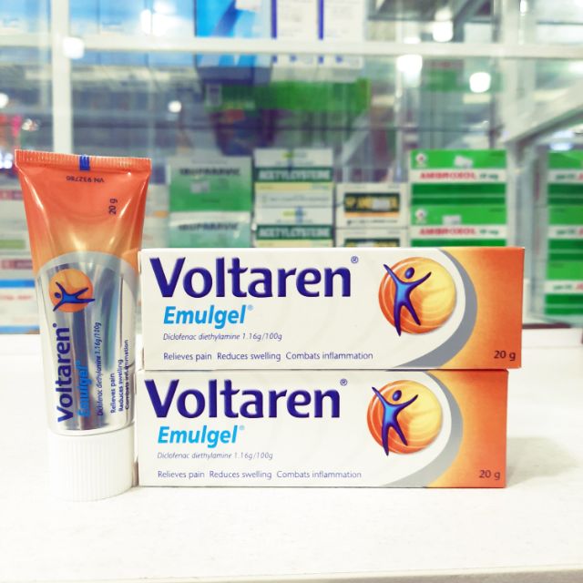 VOLTAREN EMULGEL _ gel xoa giảm đau , chống viêm