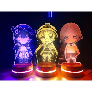 Đèn led Anime nhân vật hoạt hình, trang trí bàn học thêm tên theo yêu cầu