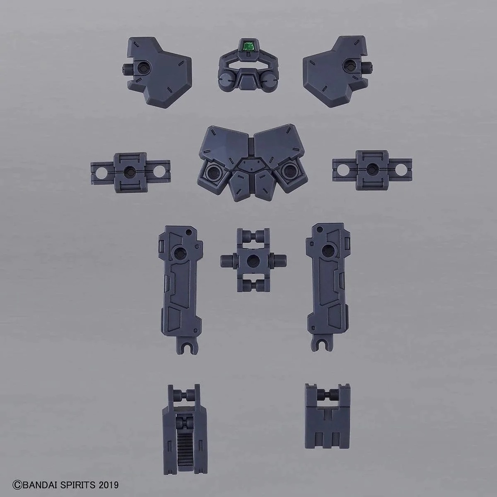 Mô Hình 30MM HG Option Armor Base Attack Rabiot Exclusive / Dark Gray OP-18 1/144 Bandai Đồ Chơi Lắp Ráp Anime Nhật