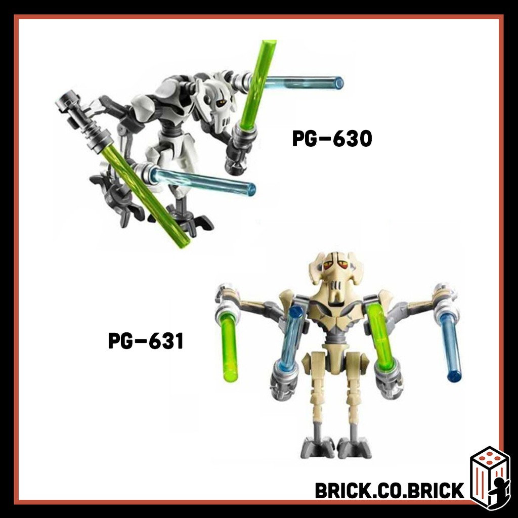 Đồ chơi Lắp ráp General Grievous Non lego Mô hình Minifigure Phim Star Wars Chiến Tranh Giữa Các Vì Sao PG630