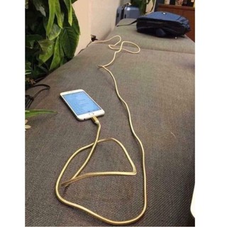 Dây cáp dù sạc điện thoại Iphone và Android dài 3m