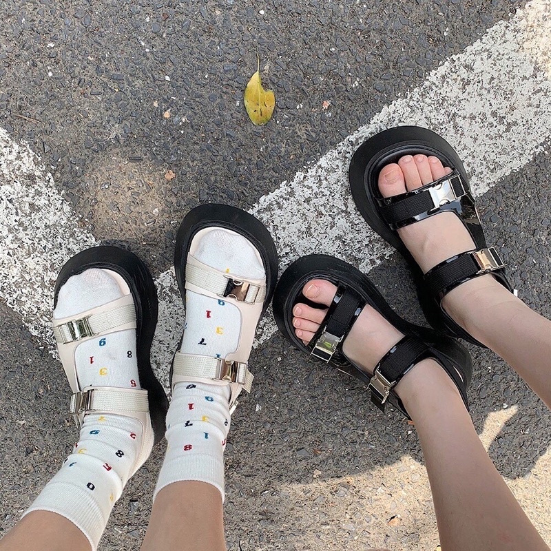 SANDAL NỮ ĐẾ CAO 4.5CM ĐI HỌC