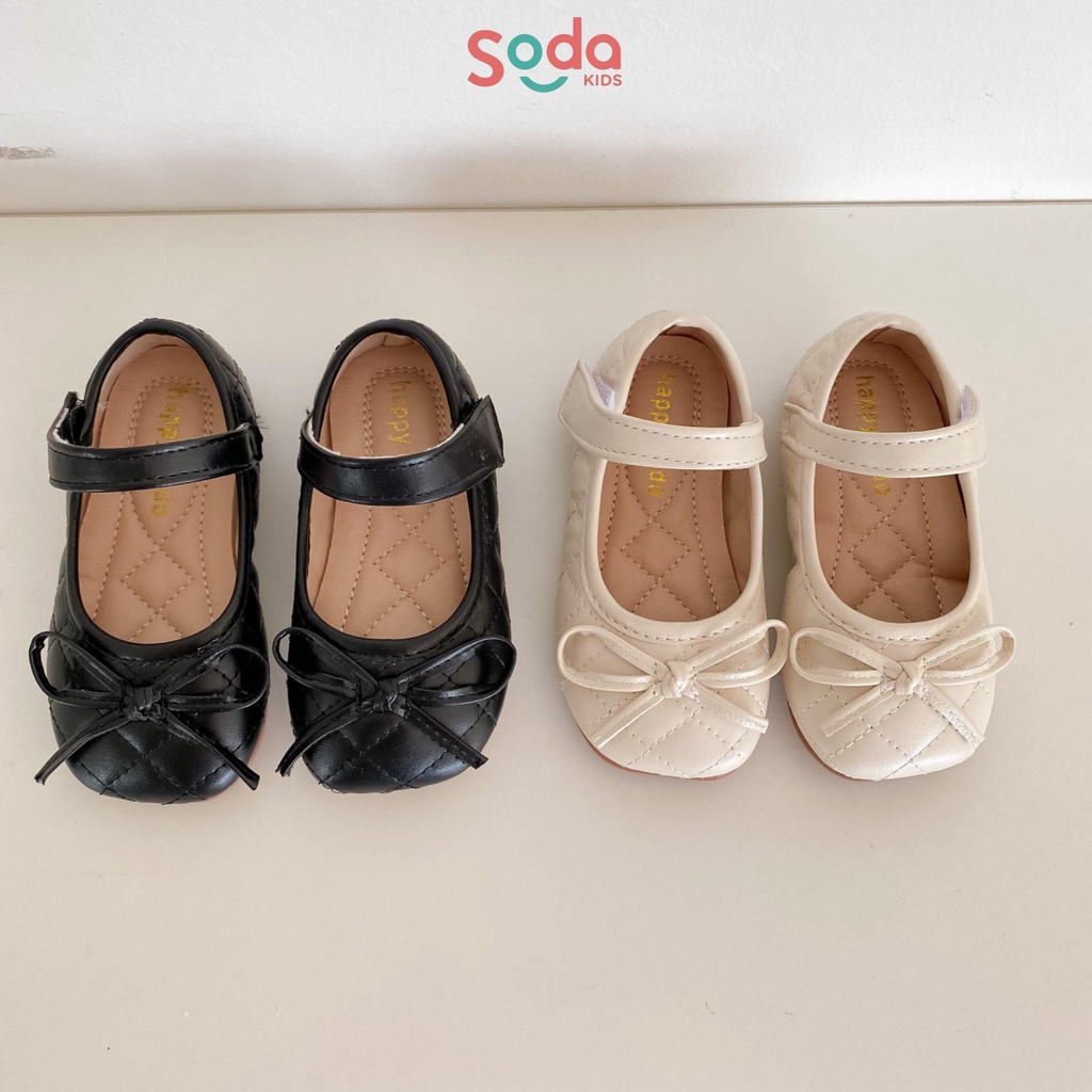 Giày búp bê cho bé gái SODA KIDS nút nơ nhiều màu