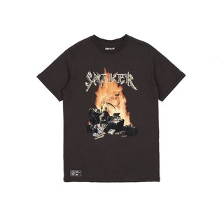 Áo thun "inferno" in dark grey -