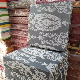 Nệm ngồi salon KTP size 50x50x10cm vải thun xám