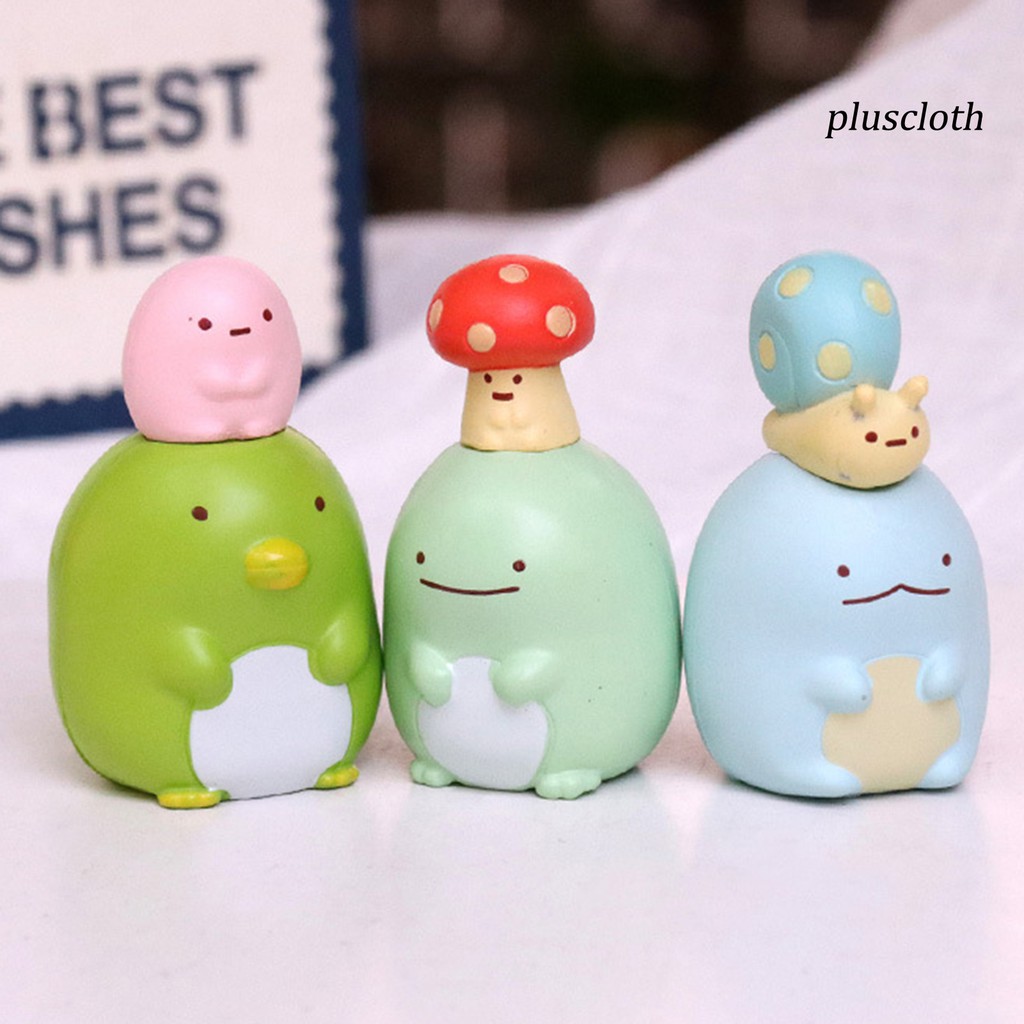 Bộ 8 Mô Hình Nhân Vật Sumikko Gurashi Trang Trí Đáng Yêu