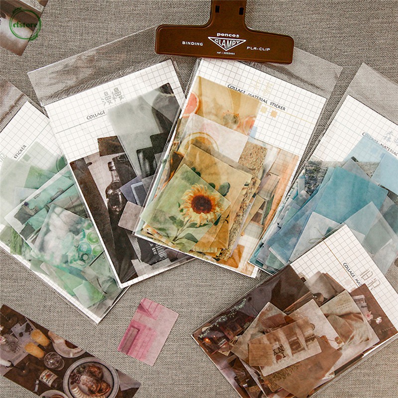Set 70 Miếng Dán Trang Trí Nhật Ký Sáng Tạo