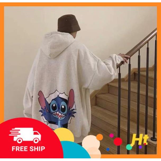 FREESHIP - XẢ KHO CẮT LỖ Áo hoodie Stich vỡ