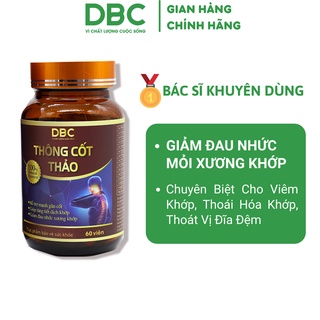 Viên Uống Xương Khớp, Bổ Xương Khớp Thông Cốt Thảo DƯỢC BẢO CHÂU Hộp 30/60 Viên Hỗ Trợ Mạnh Gân Cốt