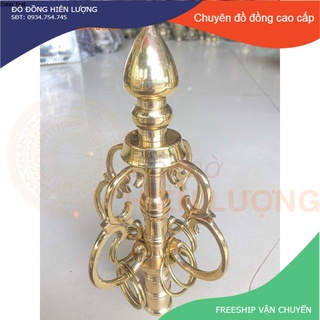 Gậy Tích Trượng Bằng Đồng màu vàng giá rẻ