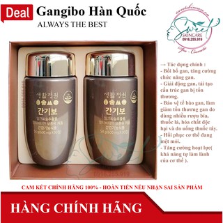 Viên uống thải độc gan làm đẹp da Gangibo của tập đoàn LG Gangibo Ohui