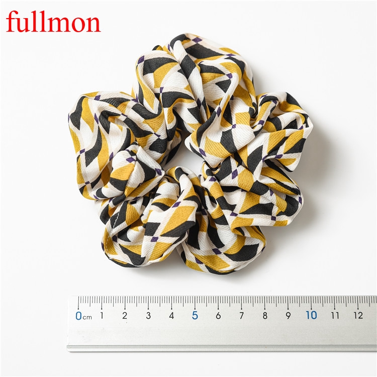 1pc Black &amp; White  Lattice Hair Ring Elastic Hair Bands Hair Accessories