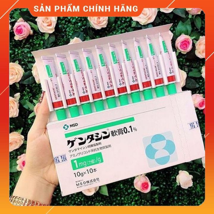 Kem sẹo Gentacin Nhật bản [FREE SHIP_CHUẨN AUTH NỘI ĐỊA] 10g lô mới nhất