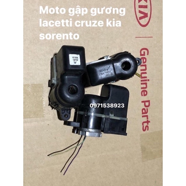 Moto gập gương tháo xe xịn nguyên daewoo lacetti nhập. Chevrolet cruze. Kia soneto dùng chung.