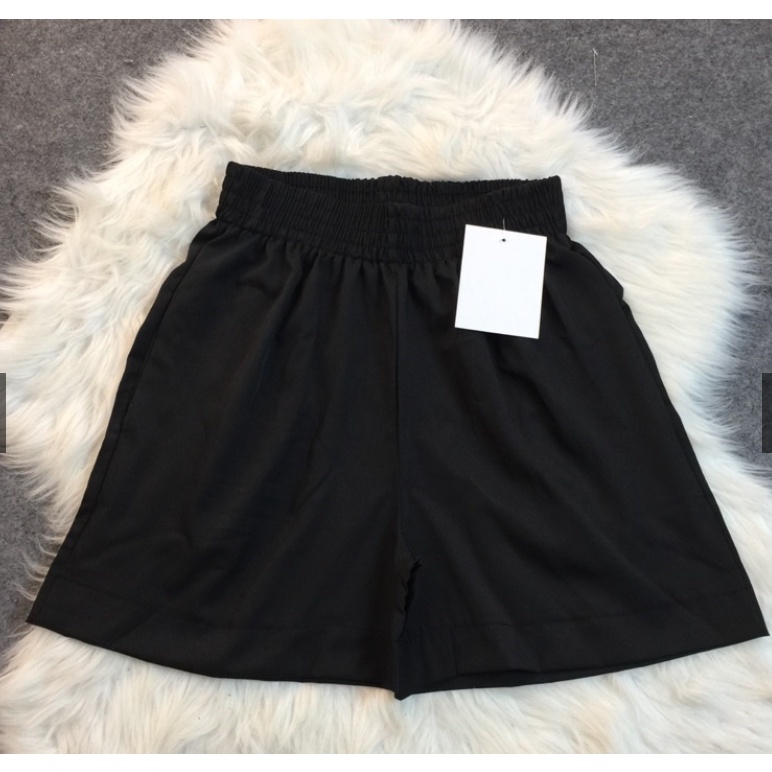 Quần Short Lụa Hè Nam nữ Baggy