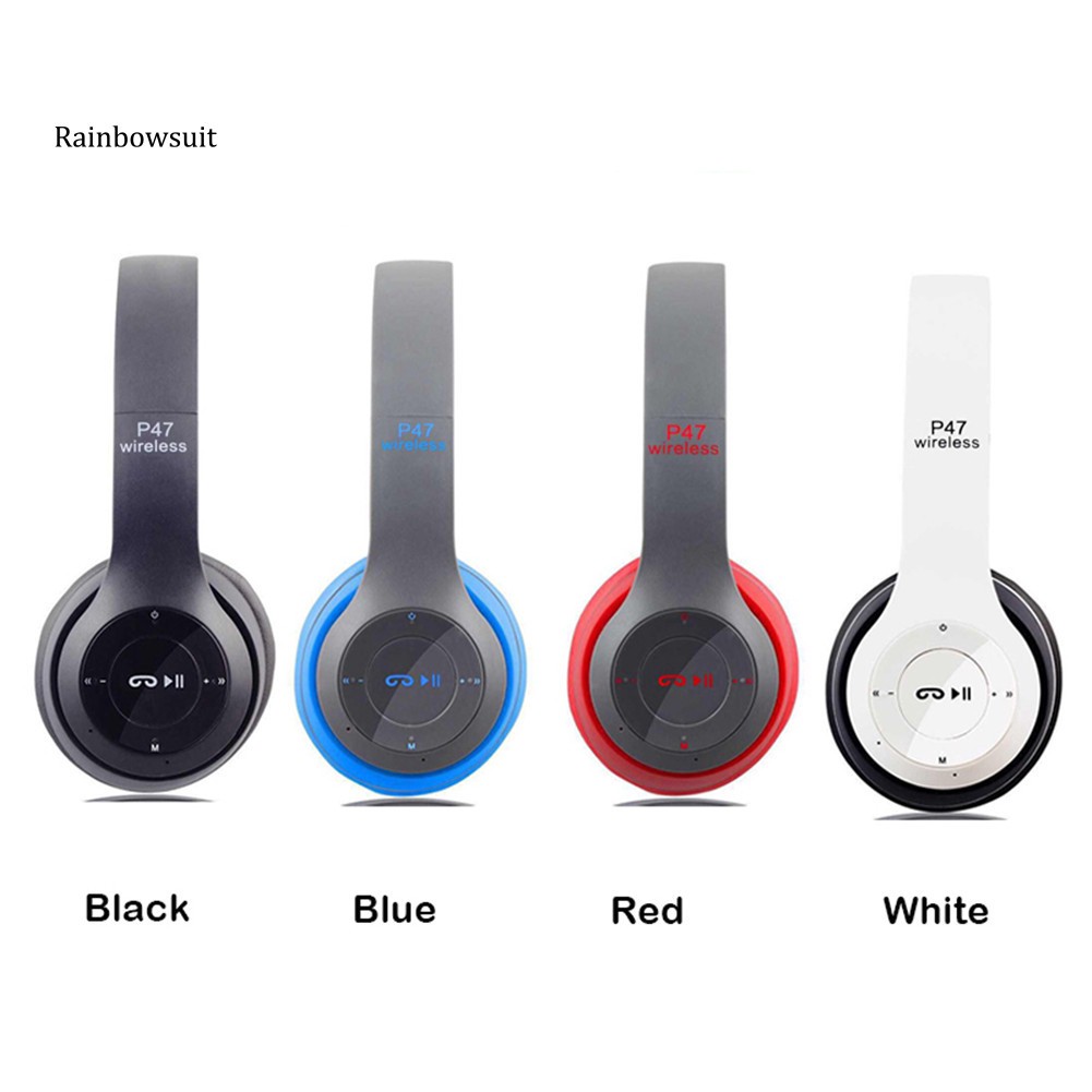 Tai Nghe Bluetooth Không Dây P47 Âm Thanh Sống Động Chất Lượng Cao