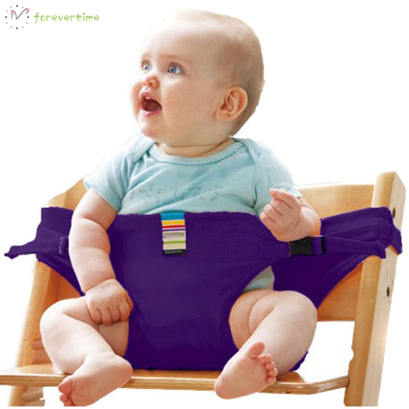 #Mẹ và con# Portable Baby Chair Infant Seat Product Dining Lunch Chair Seat Safety Belt Feeding High Harness