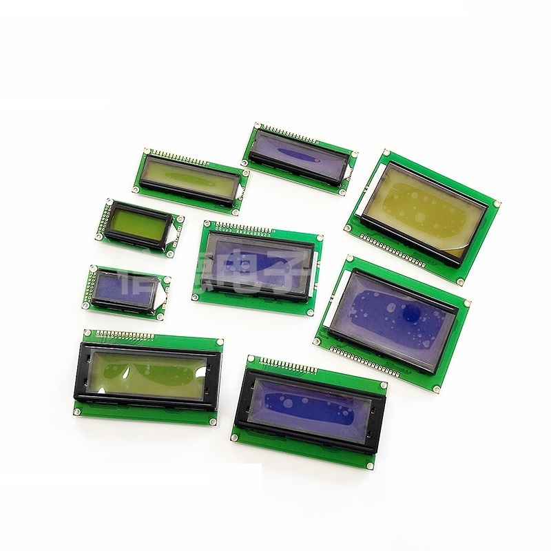 Màn hình LCD tổng hợp các kích cỡ 0802 ,1602, 1604, 2004 hai màu xanh lá, xanh dương