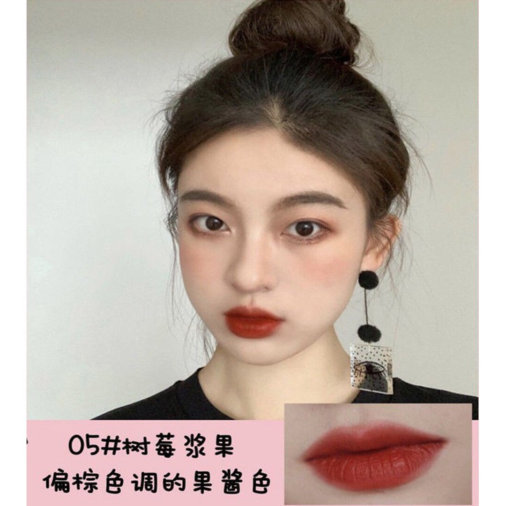 Bộ 8 cây son kem lì lâu trôi dùng trang điểm chống thấm nước hiệu ứng sương khói thương hiệu WETN | BigBuy360 - bigbuy360.vn