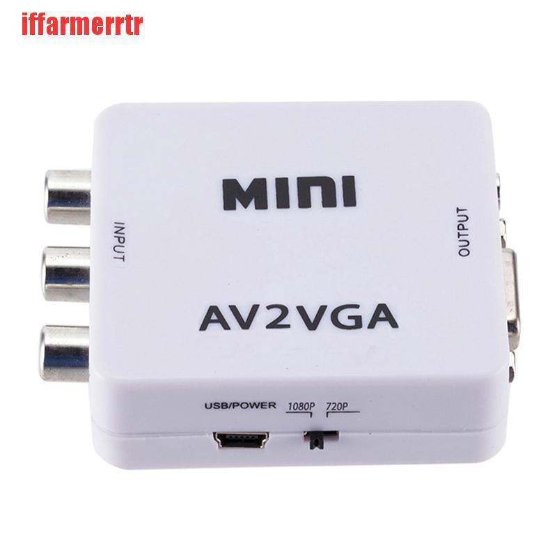 Bộ Chuyển Đổi Video Av Rca Sang Vga Hd 1080p