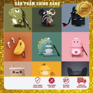 🔥 Case Ap 1/2 & Pro 🔥 Freeship 🔥  VỎ BỌC BẢO VỆ - Case Cho Tai Nghe Không Dây (Bluetooth)