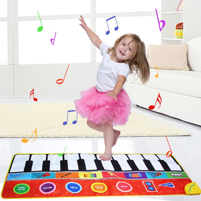 Thảm điện chơi đàn 148*60cm cho bé