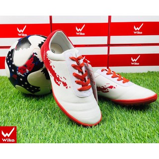 Giày Đá Bóng Phủi | Giày Bóng Đá Bata Vải Chính Hãng Wika Ultra3 Khâu Full Đế