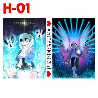 Sổ tay sans undertale game (Tặng kèm cây bút viết)