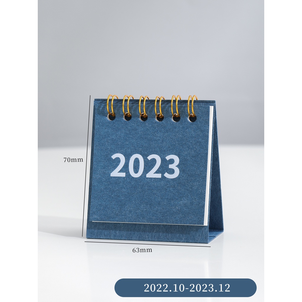 Lịch mini 2023 Infeel.me để bàn in màu đơn giản