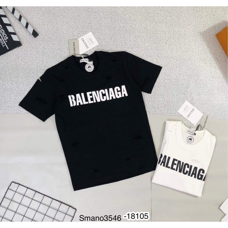 [ ẢNH THẬT MẪU MẶC ] Áo Balenciaga rách-Áo thời trang nam HOT 2021 | BigBuy360 - bigbuy360.vn