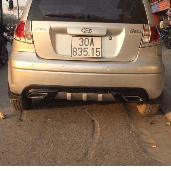 Líp chia pô theo xe Hyundai Getz