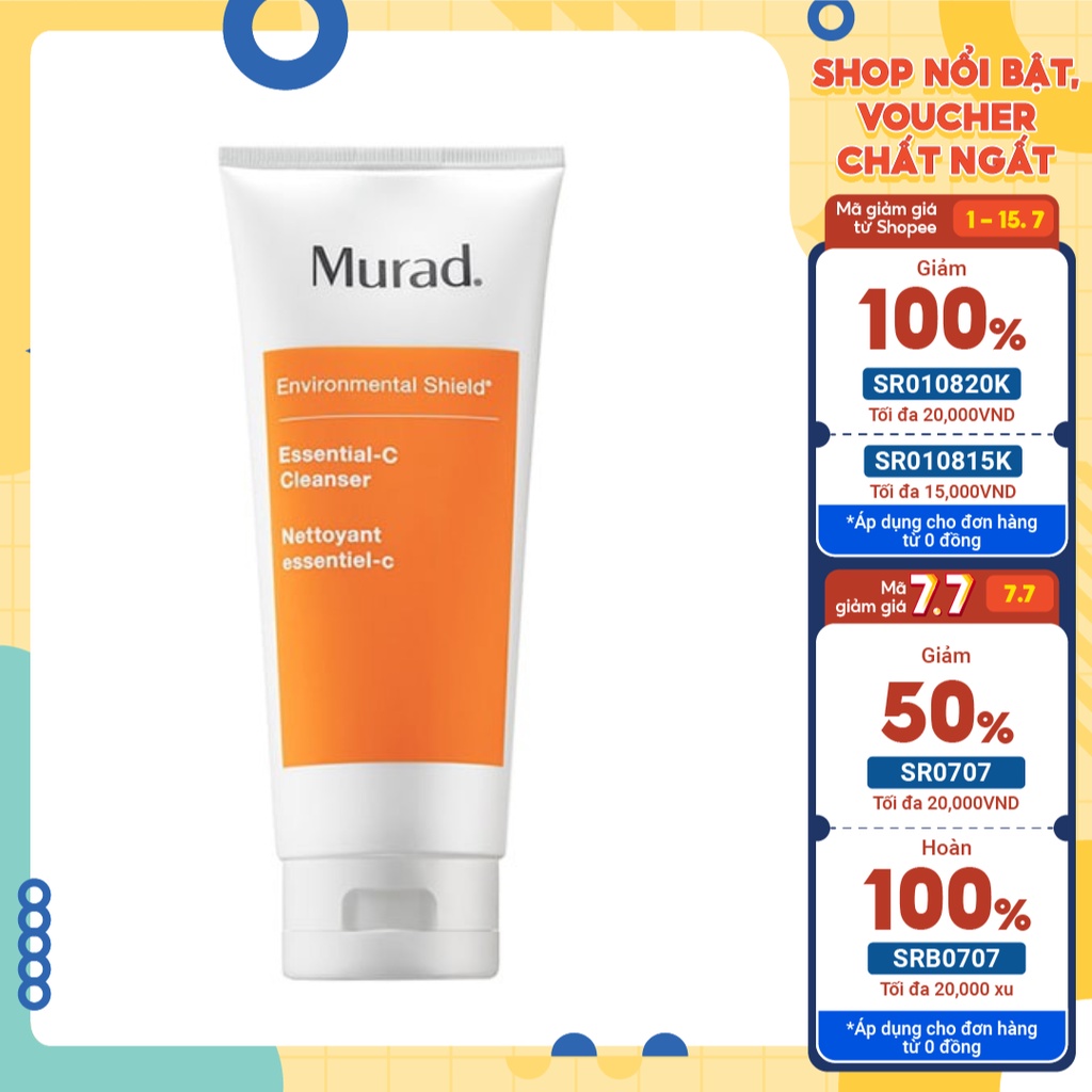 Sữa rửa mặt Vitamin C Murad - Essential-C Cleanser - 200ml