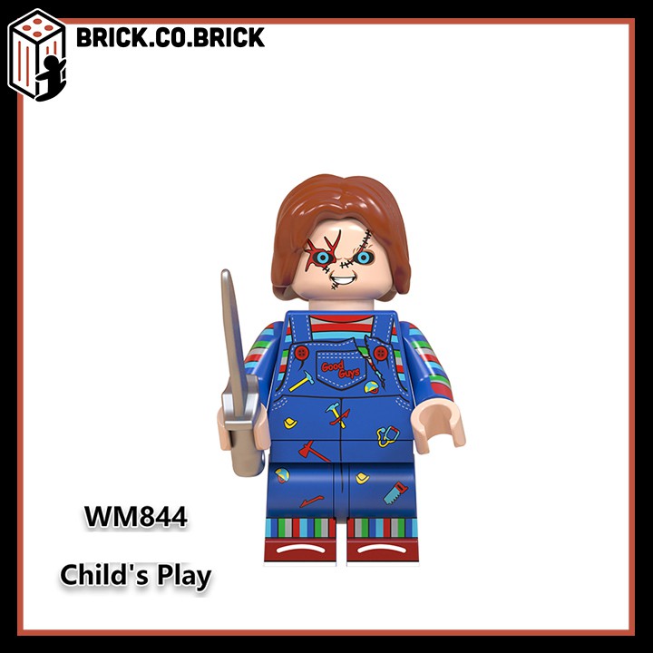 WM6075 - Đồ Chơi Lắp Ráp Mô Hình Sáng Tạo - Minifigure và Non Lego Nhân vật Kinh dị Horror và Thriller