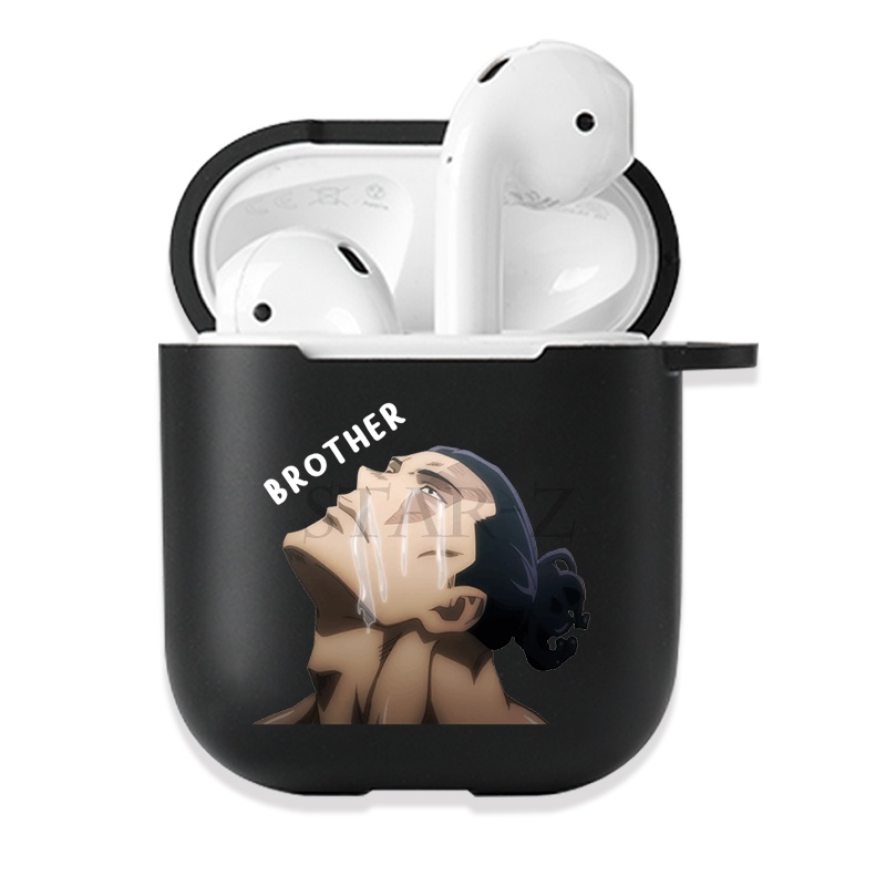 Jujutsu kaisen Vỏ Bảo Vệ Hộp Sạc Tai Nghe bluetooth airpods pro 3 1 2 Bằng Silicon Họa Tiết Hoạt Hình Suuji megumi nobara Dễ Thương