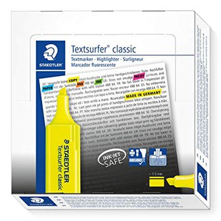 Bút dạ quang (nhớ dòng)/ highlight pen/ STAEDTLER 364 (8 mầu mực - chính hãng)