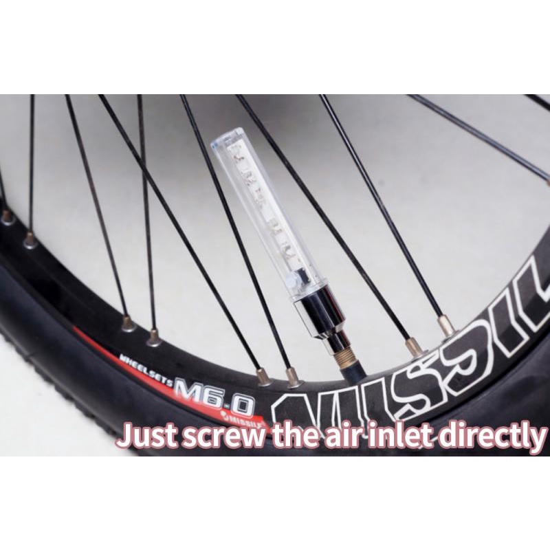 HOT WHEELS Đèn Led 5 Bóng Gắn Van Lốp Xe Đạp MTB Chuyên Dụng