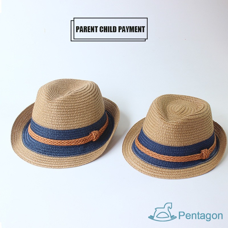 Nón Cối Màu Sắc Tương Phản Cho Ba Mẹ Và Bé