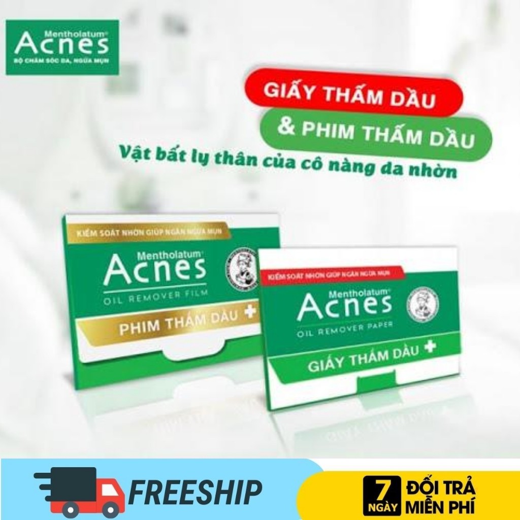 Giấy Thấm Dầu TD201 Acnes (50 tờ)